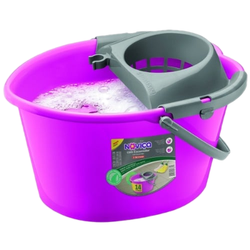 Balde Novica Con Escurridor 14 L