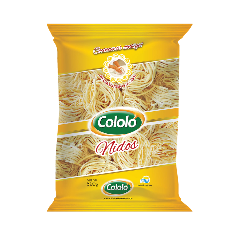 Fideos Nidos Cololó Tipo Casero 500 G