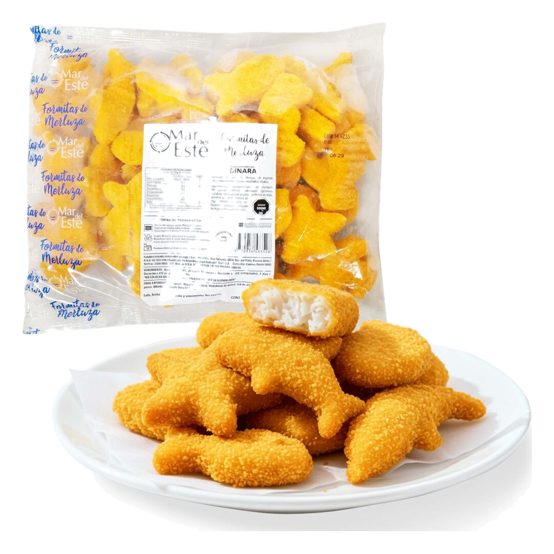 Formitas De Merluza Mar Del Este 1 Kg