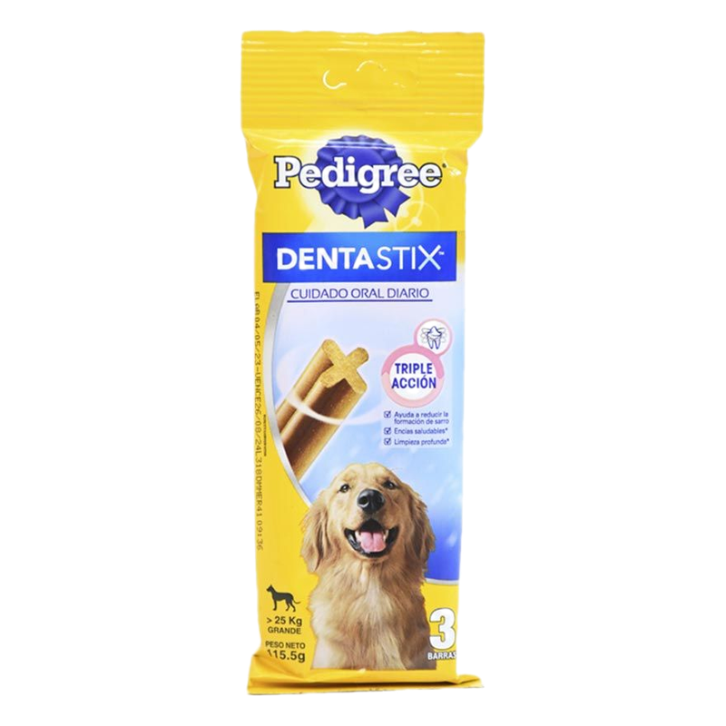 Snack Pedigree Dentastix Razas Grandes 115.5 G
