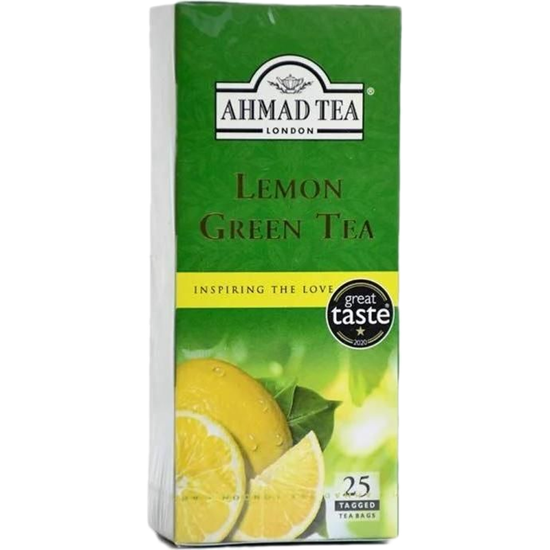 Té Verde Limón Ahmad 25 Unidades