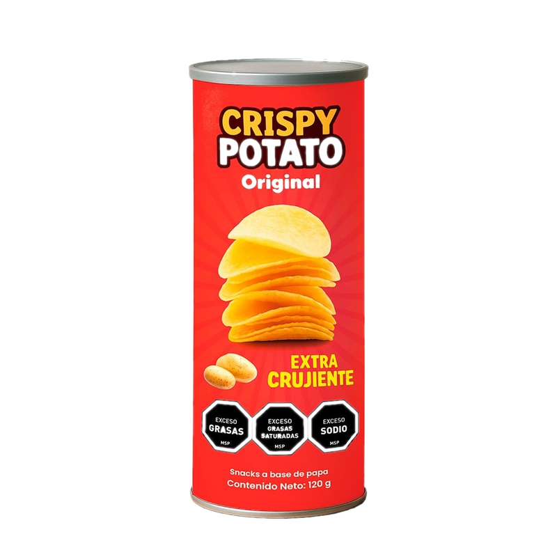Papas Crispy Potato Original 120 G