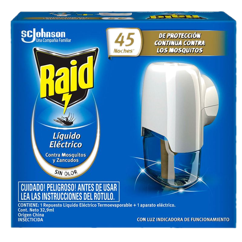 Aparato Raid Para Líquido 45 Noches