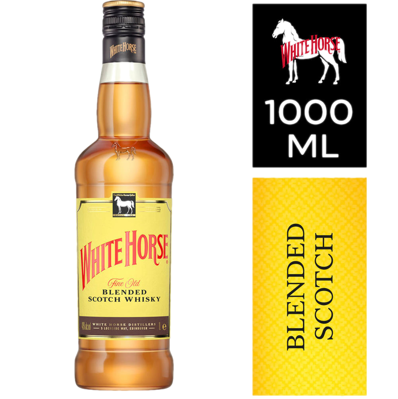 Whisky Escocés White Horse 1 L