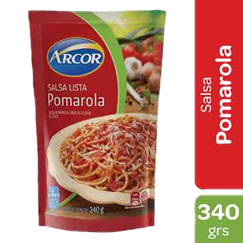 Salsa Pomarola Arcor 340 G.