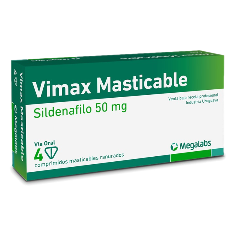 Vimax Masticable 50 Mg [4 Comp.]