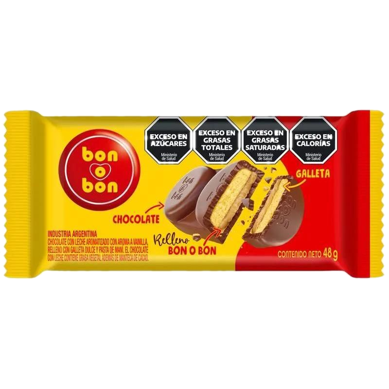 Galleta Bon O Bon Rellena 48 G