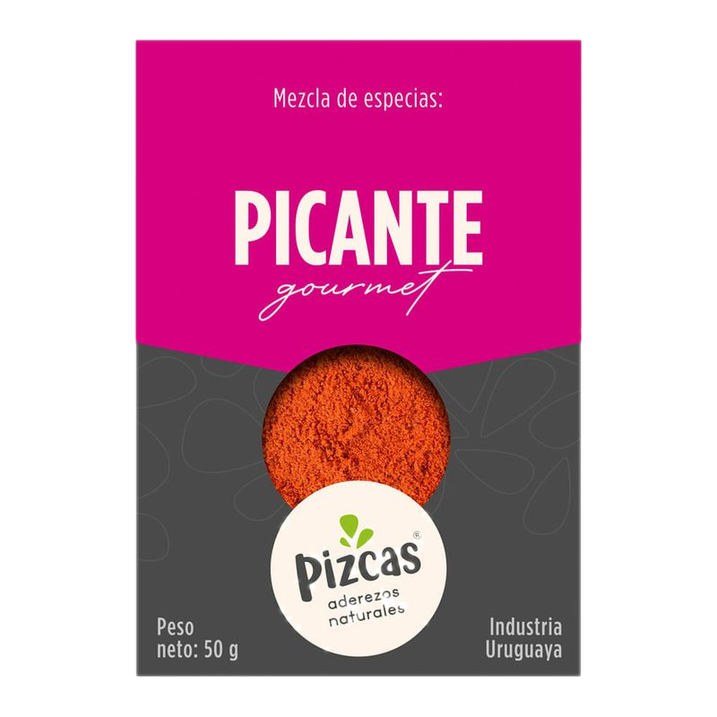Aderezo Picante Gourmet Pizcas 50 G