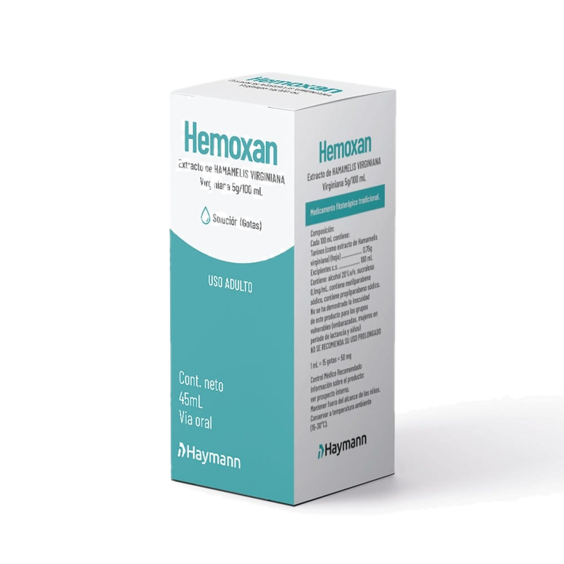 Hemoxan 5 G/100 Ml Solución Gotas 45 Ml