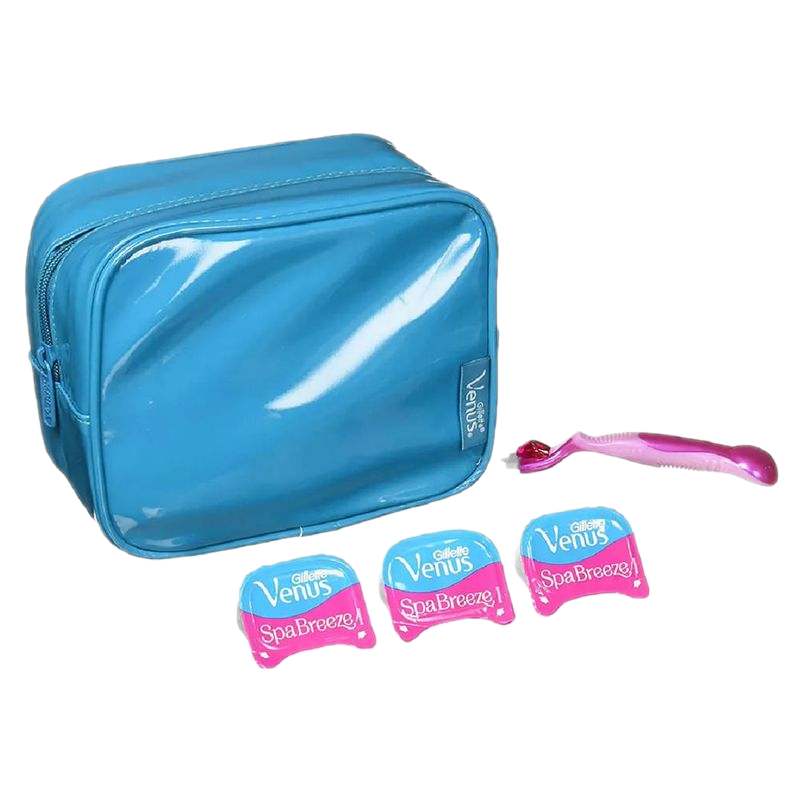 Necessaire Gillette Venus Spa Rezor + 3 Repuestos