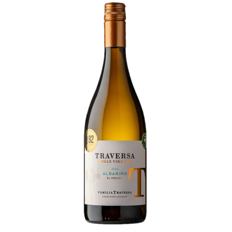 Vino Blanco Albariño Traversa 750 Ml
