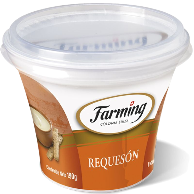 Queso Untable Requesón Farming 190 G