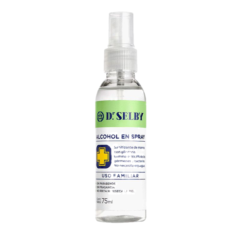 Alcohol En Gel Dr. Selby Con Glicerina 75 Ml