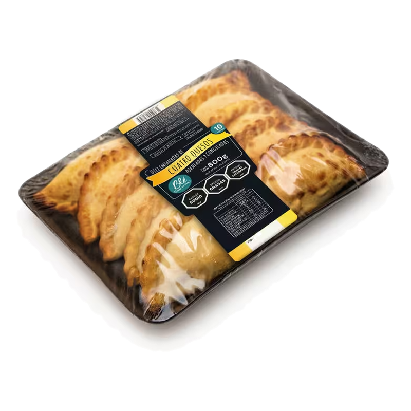 Empanadas Cuatro Quesos Ble 10 Unidades