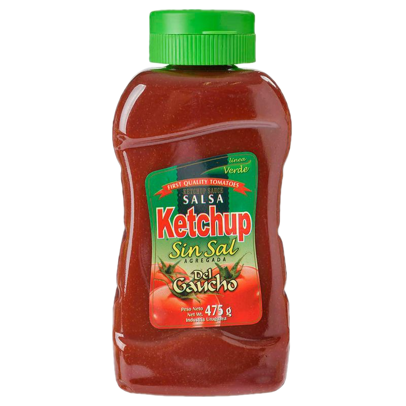 Salsa Kétchup Del Gaucho Sin Sal 475 G