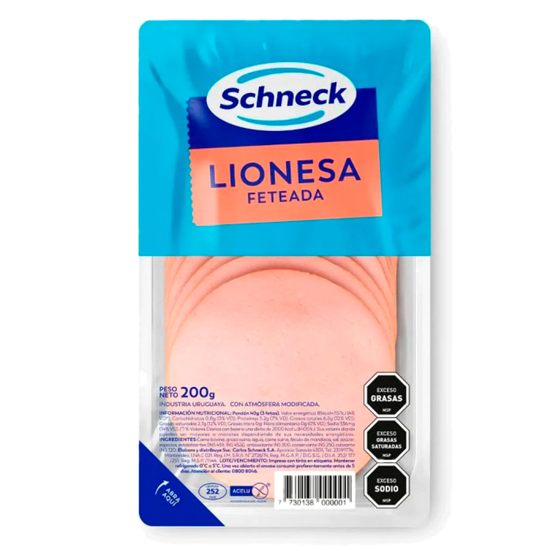 Lionesa Feteada Schneck 200 G