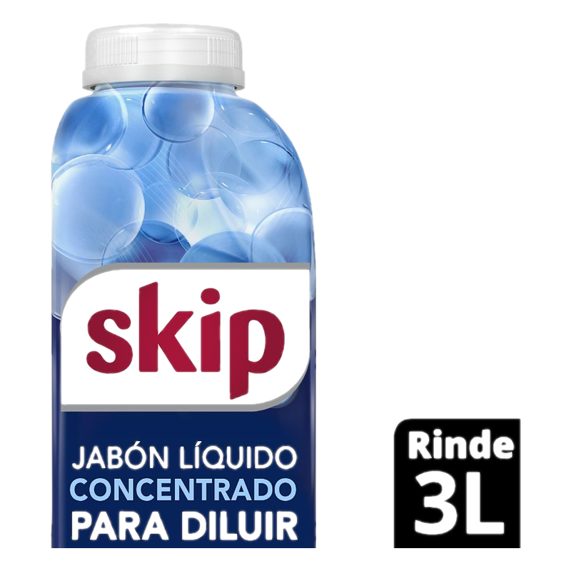 Jabón Líquido Skip Power Oxi Para Diluir 500 Ml