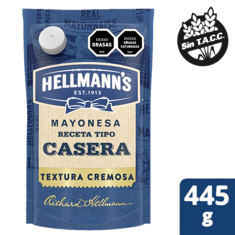 Mayonesa Hellmann's Tipo Casera 473 Ml