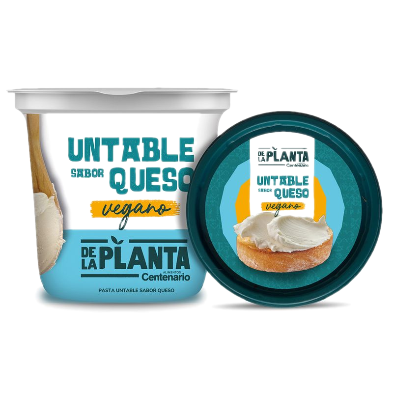 Queso Untable Vegano De La Planta 230 G