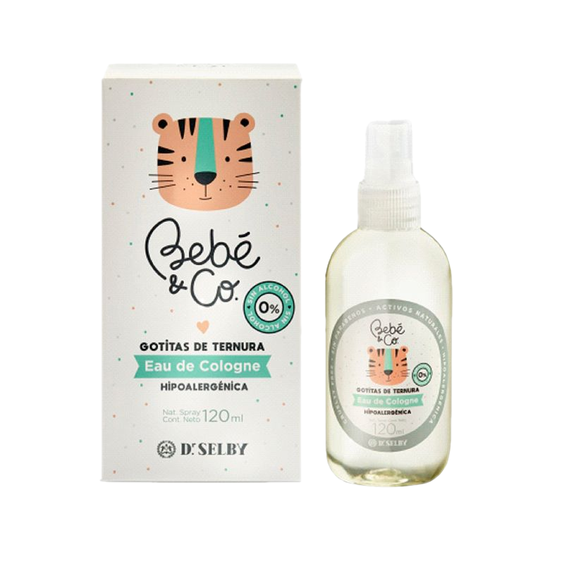 Colonia Bebe & Co. Gotitas De Ternura 120 Ml