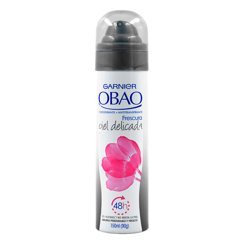 Desodorante Obao Piel Delicada En Aerosol 150 Ml