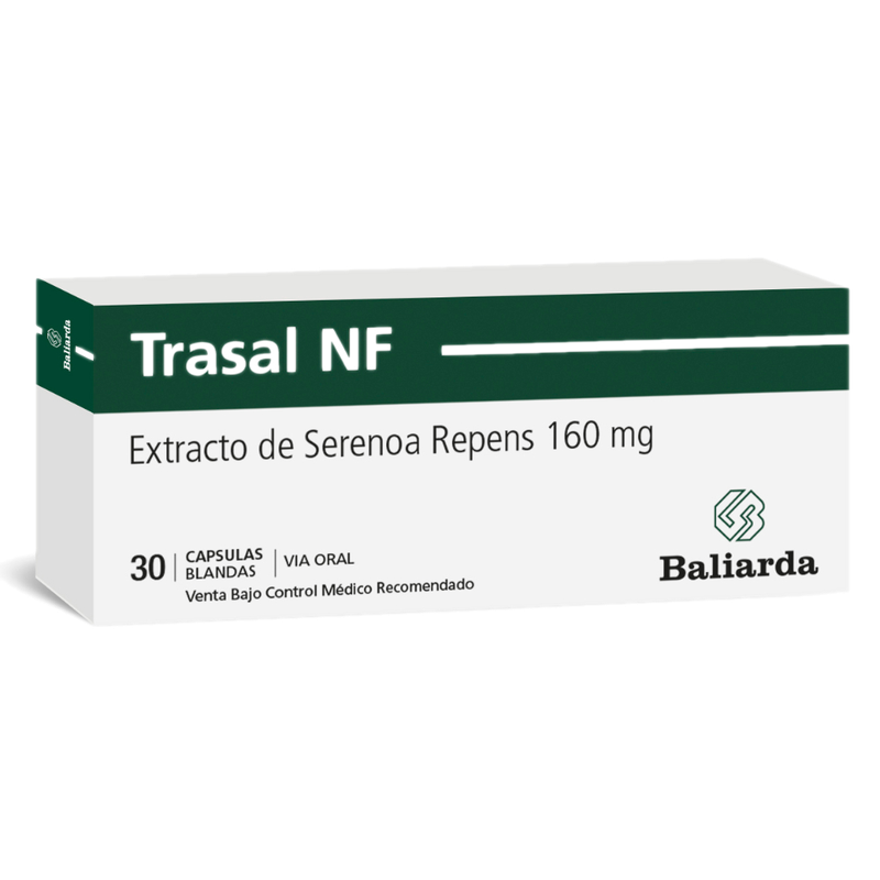 Trasal Nf 160 Mg 30 Cápsulas Blandas