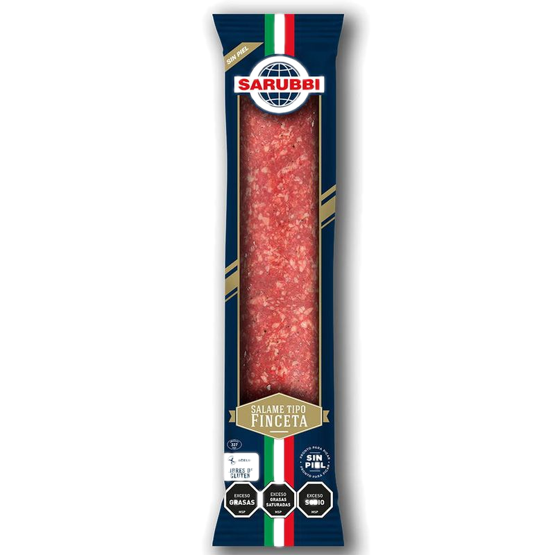 Salame Finceta Sarubbi Sin Piel Pq. 480 G