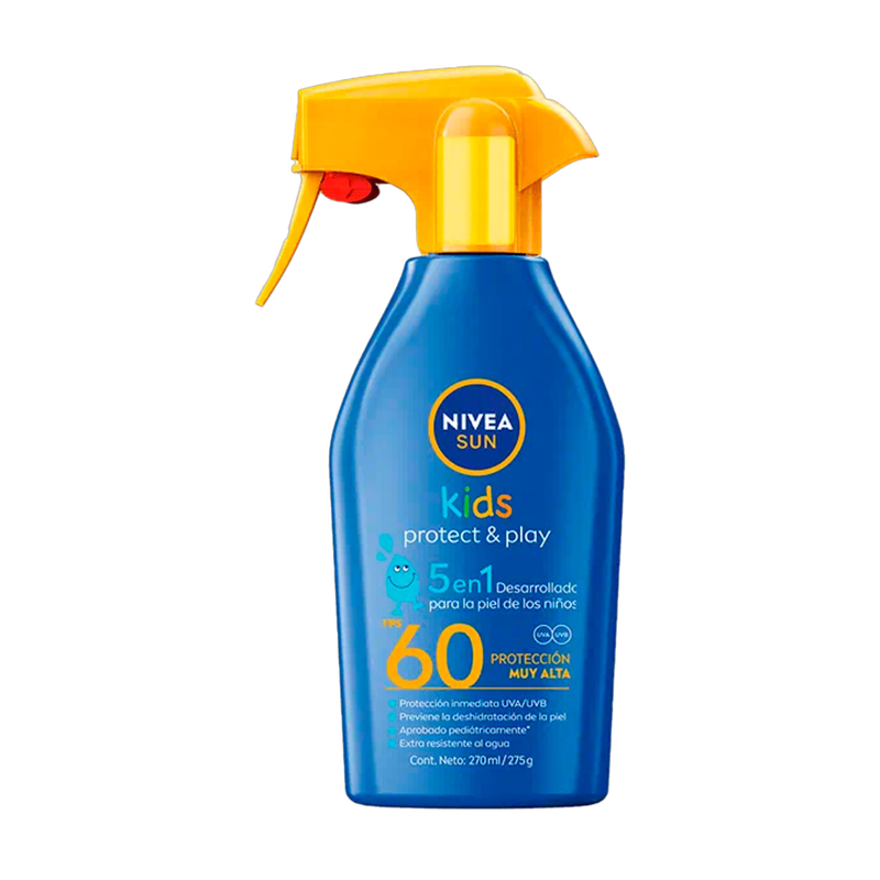 Protector Solar Nivea Kids Sun Fps60 270 Ml