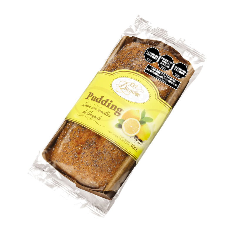 Budin 100 Ducados Limon Y Semillas De Amapola 300 G