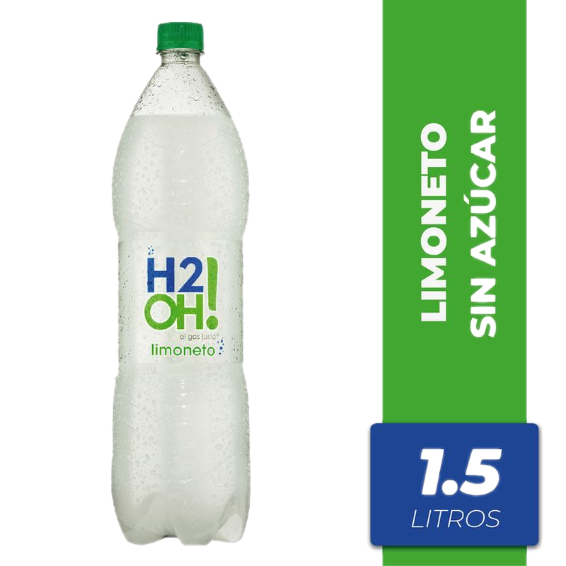Agua Saborizada H2oh Limoneto 1.5 L