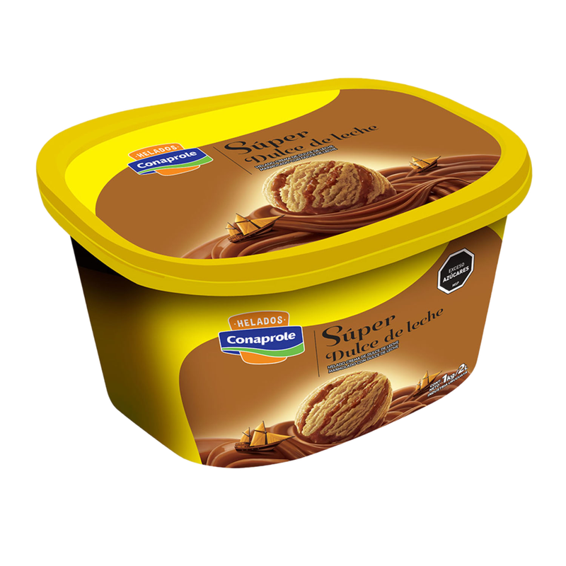 Helado Conaprole 2 L Sinfonia Super Dulce De Leche