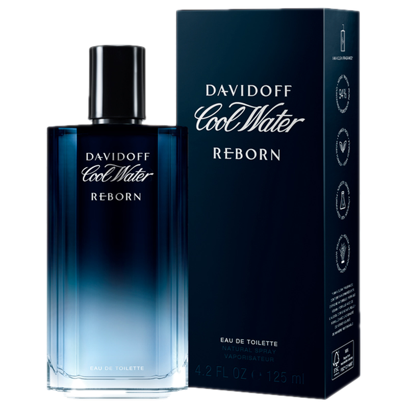 Perfume Davidoff Cool Water Reborn Men Edt 125 Ml
