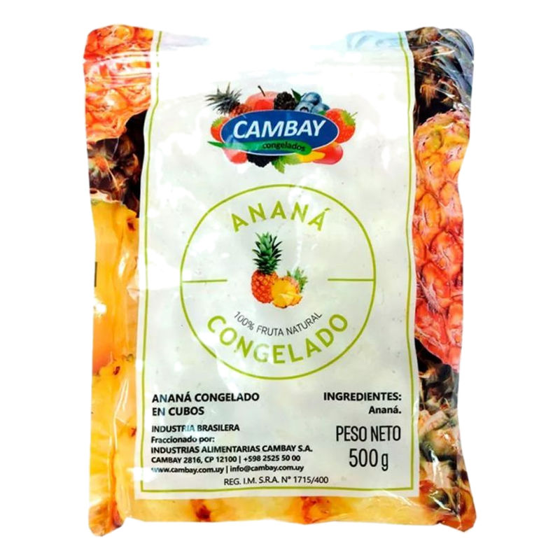 Ananá Cambay Congelado En Cubos 500 G