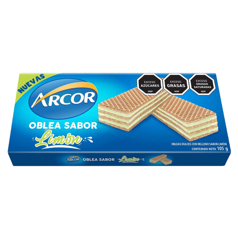 Galleta Arcor Wafer Limon 108 G
