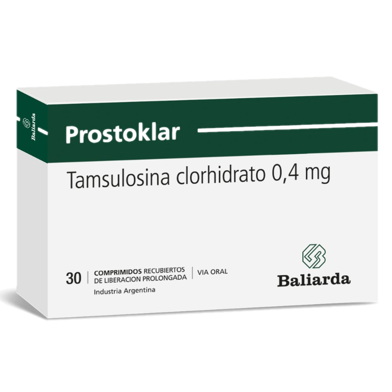 Prostoklar 0.4 Mg 30 Comprimidos