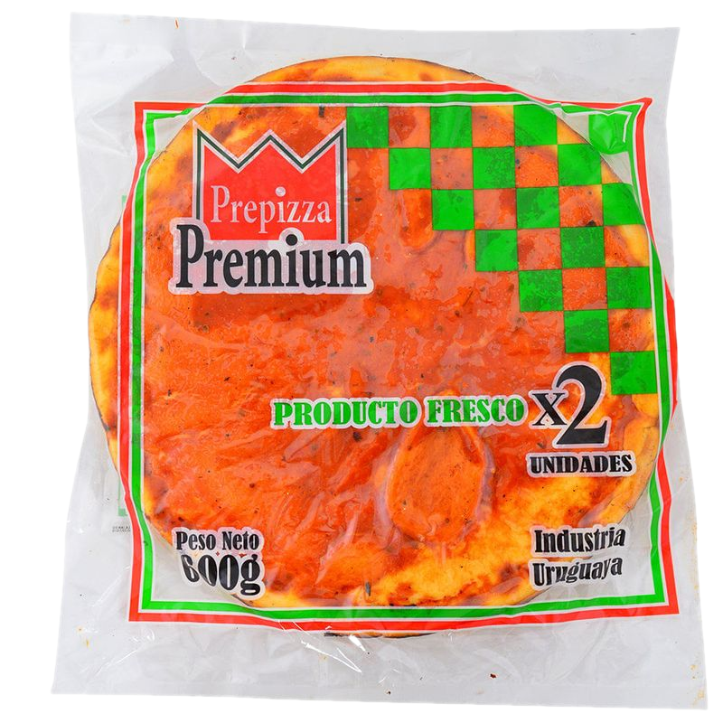 Pre-pizza Pack 2 Unidades