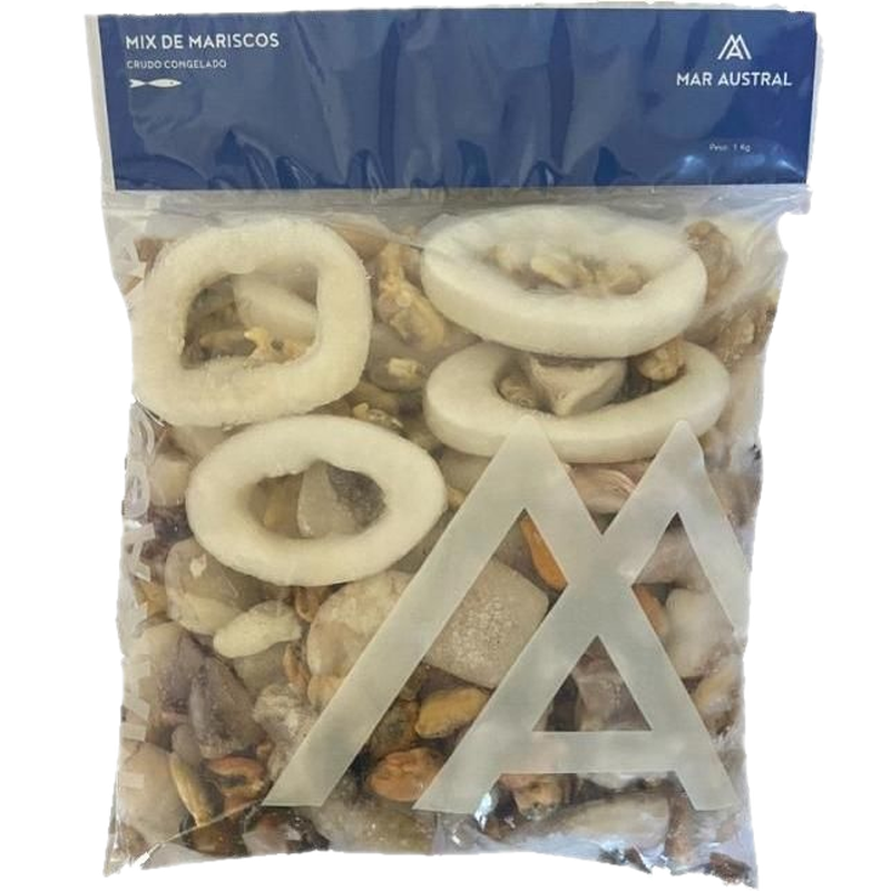 Mix De Mariscos Congelados Mar Austral Premium 500 G