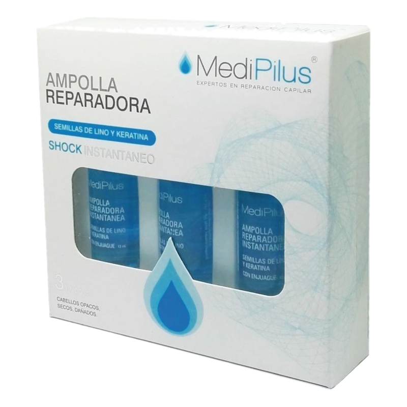 Ampolla Mediplus Lino Keratina