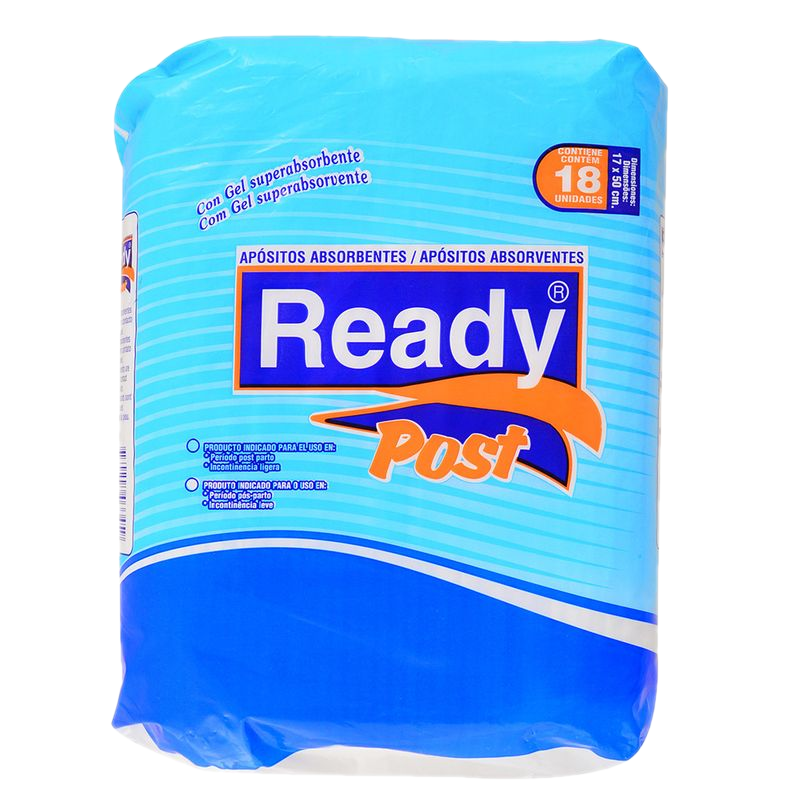 Aposito Ready Post Parto G 18 Unidades
