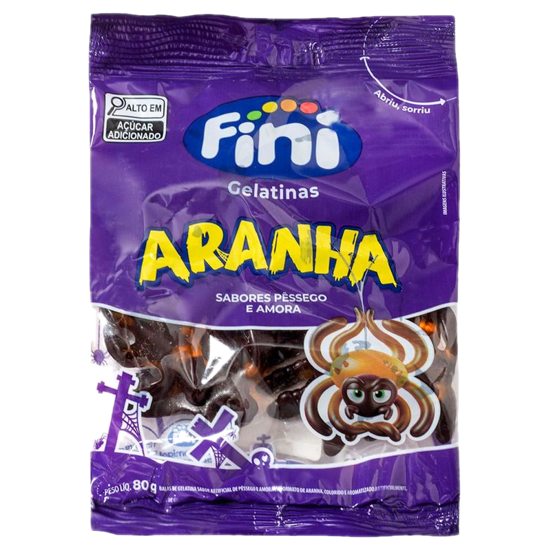 Gelatinas Fini Arañas 90 G