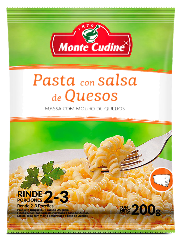 Pasta Monte Cudine Salsa De Queso 200 G