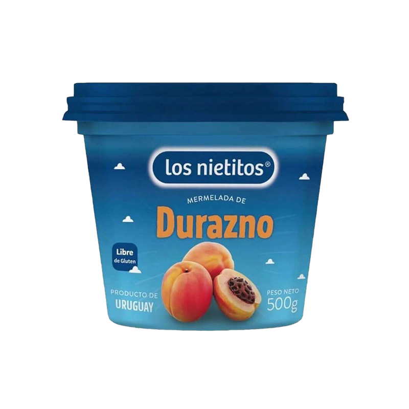 Mermelada Los Nietitos Durazno Pote 500 G