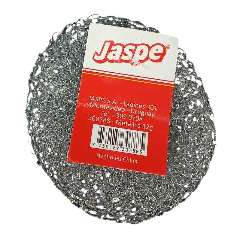 Esponja Metalica Acero Jaspe 1 Unidad