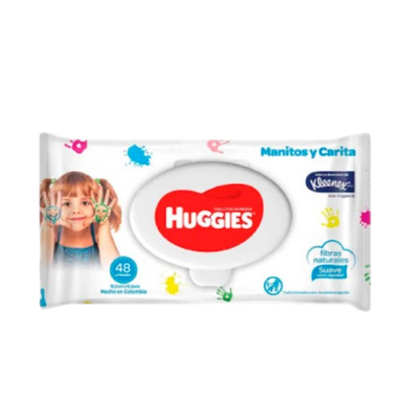 Toallas Humedas Huggies Mani&carita 48 Unidades
