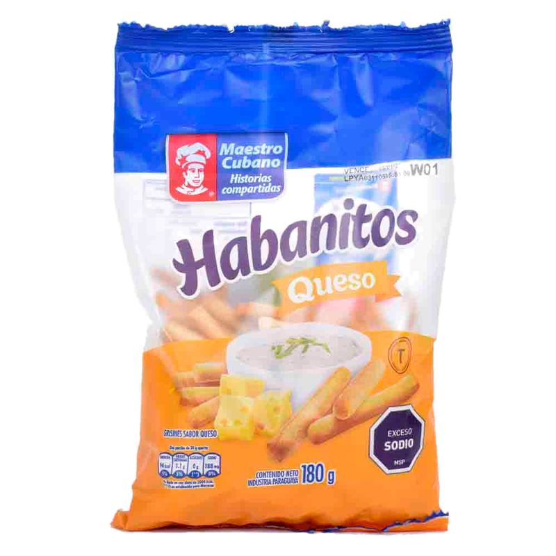 Habanitos El Maestro Cubano De Queso 180 G