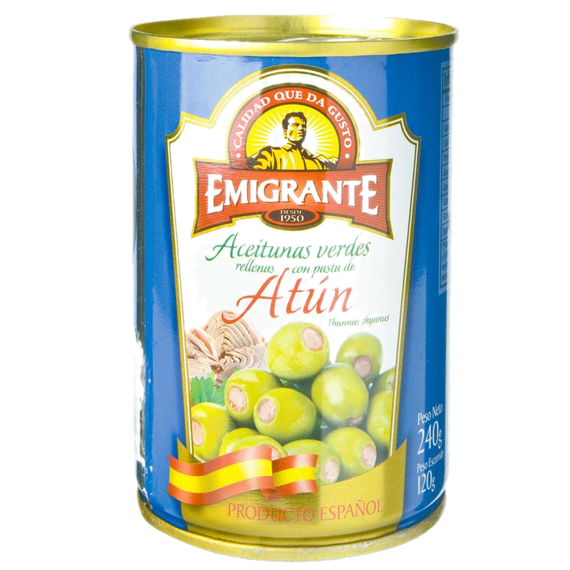 Aceitunas Con Atún Emigrante 120 G