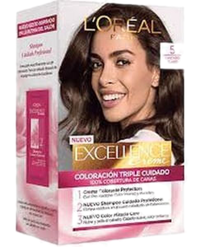 Coloracion Loreal Excellence Tono 5