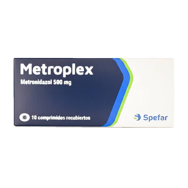 Metroplex 500 Mg 10 Comprimidos Recubiertos
