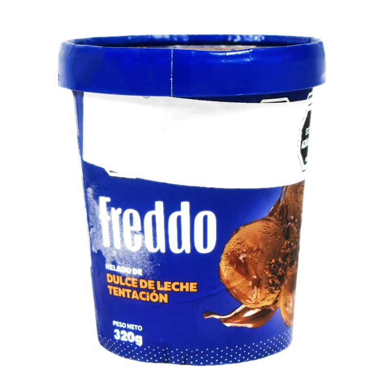 Helado Freddo Tentanción Dulce De Leche 320 G