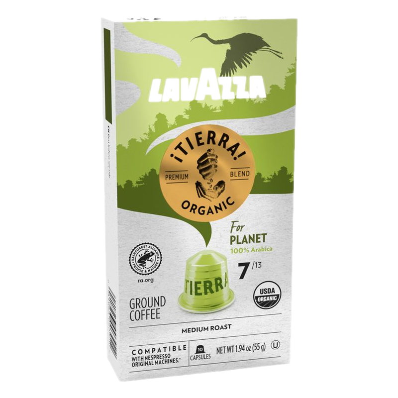 Cápsulas De Café Lavazza Orgánico Tierra 10 Unidades
